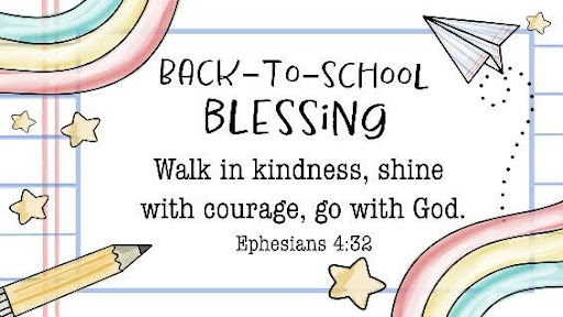 Back to School Blessing