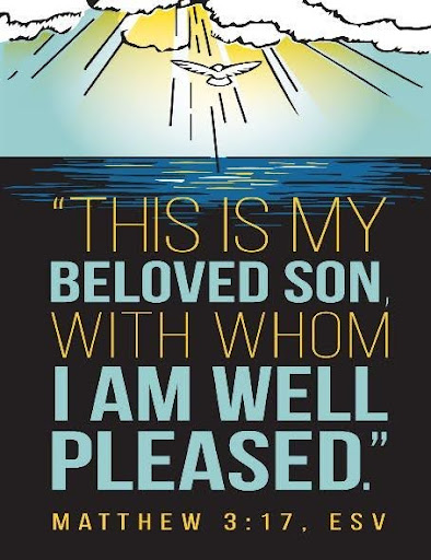 This is my beloved son with whom I am well pleased