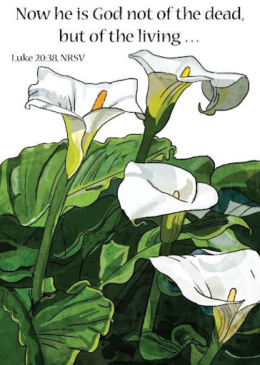 Now he is God not of the dead but of the living